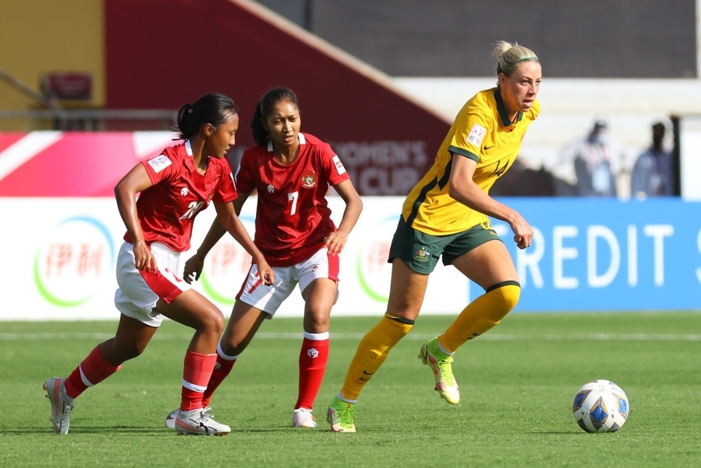 Indonesia thua 0-18 tại VCK Asian Cup nữ 2022